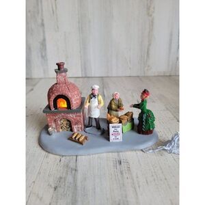 Lemax Bread bakers light up Village accessory Xmas‎